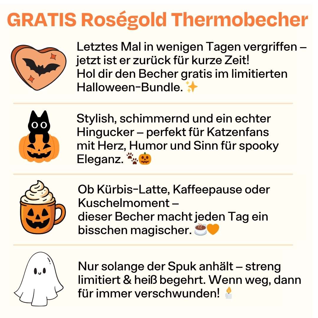 Monster Bundle inkl. GRATIS Thermo - Roségold