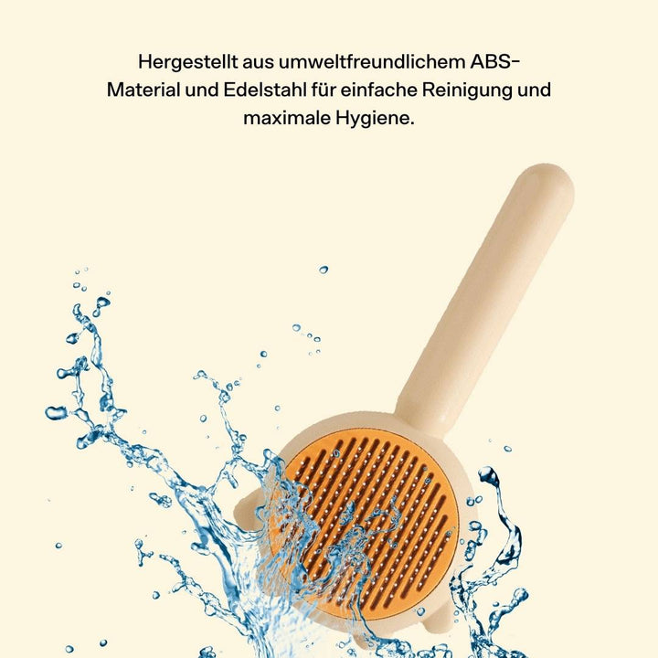 Die ergonomische Katzenbürste