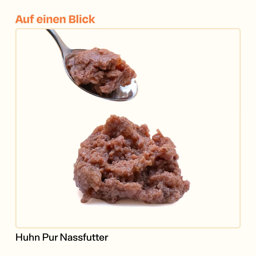6x200g Monoprotein Huhn Pur Nassfutter