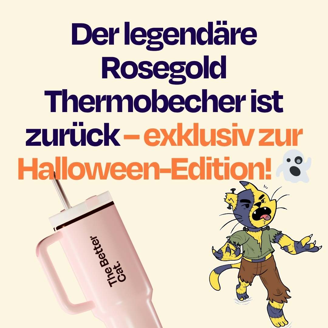 Monster Bundle inkl. GRATIS Thermo - Roségold