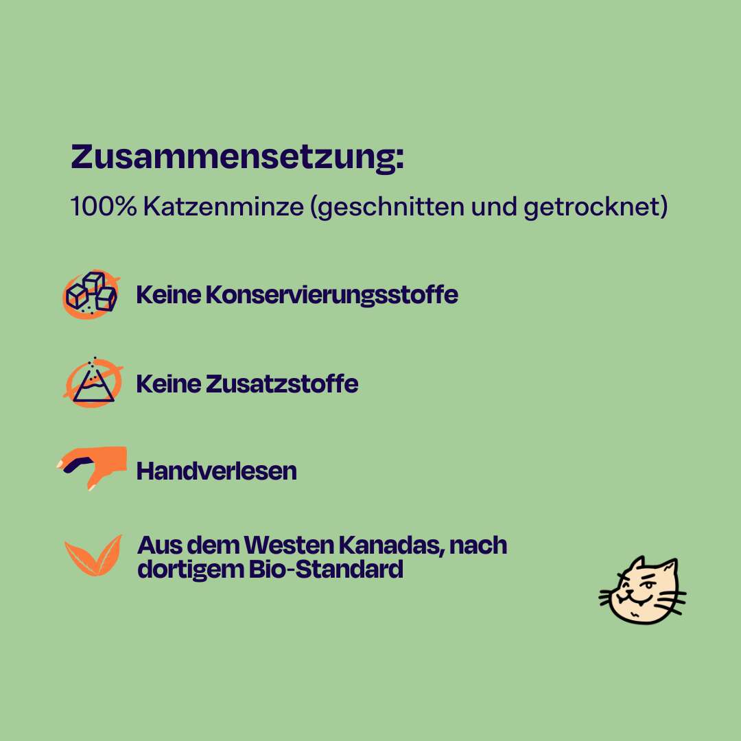 30g Handverlesene Katzenminze