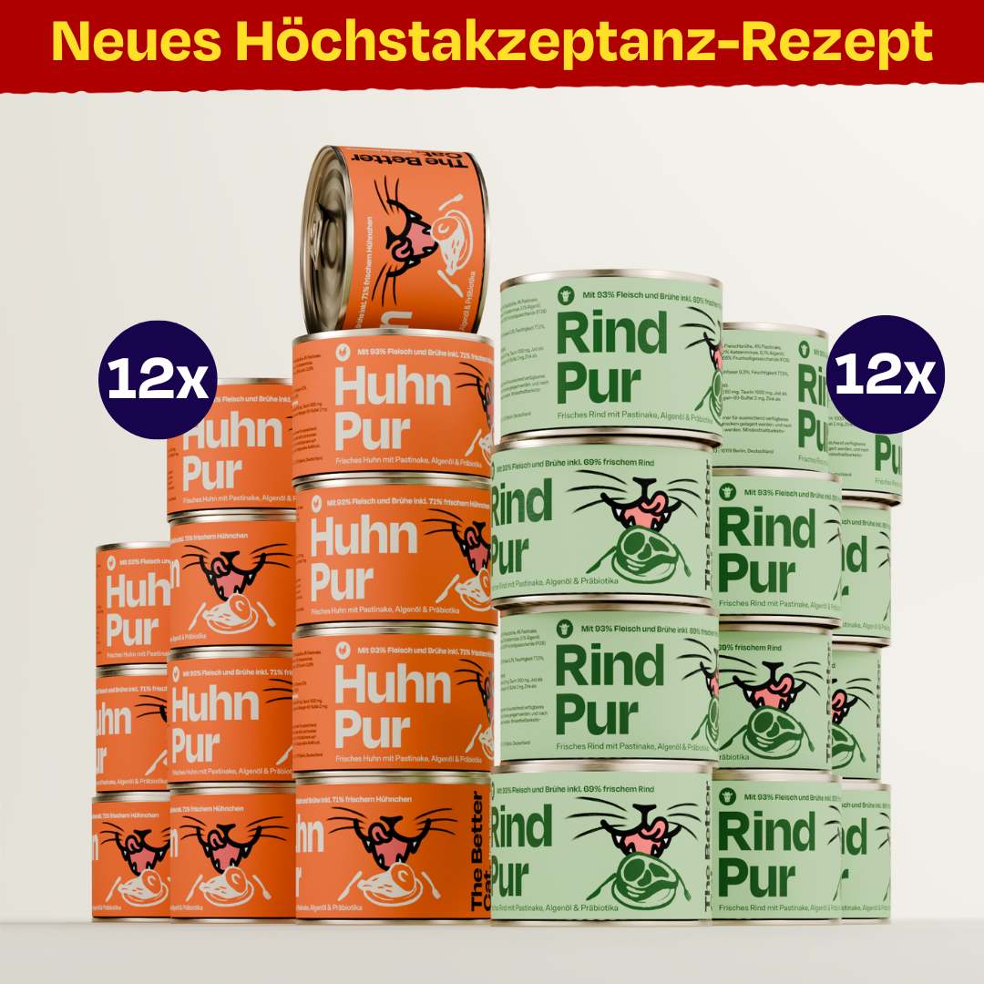 Nassfutter Volumenpaket - Dosen