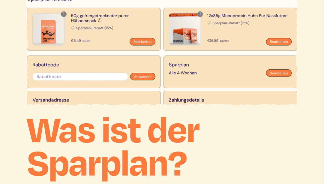 Sag mal, wie funktioniert eigentlich euer Sparabo?