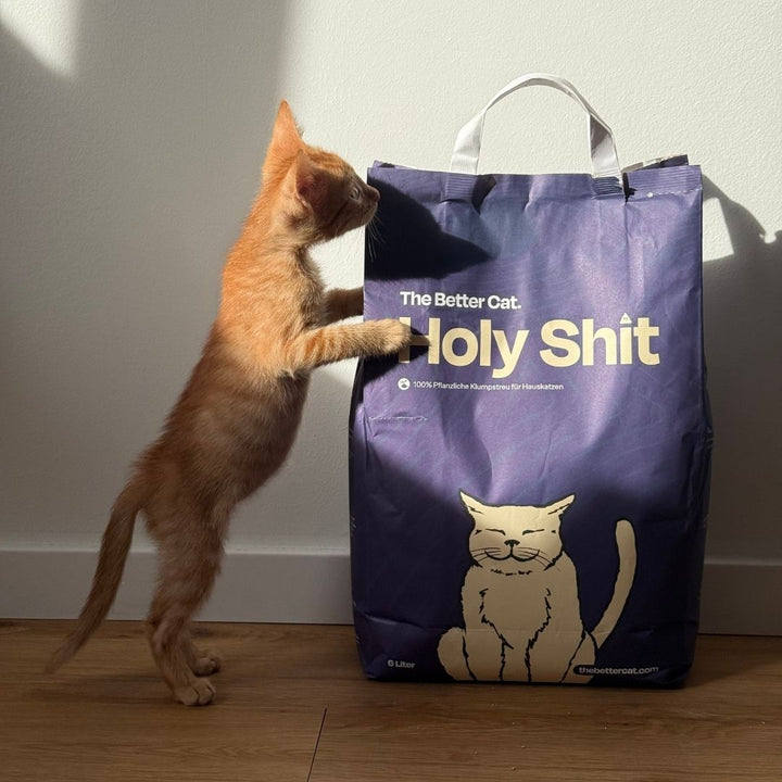 Holy Sh*t – Pflanzliche Katzenstreu