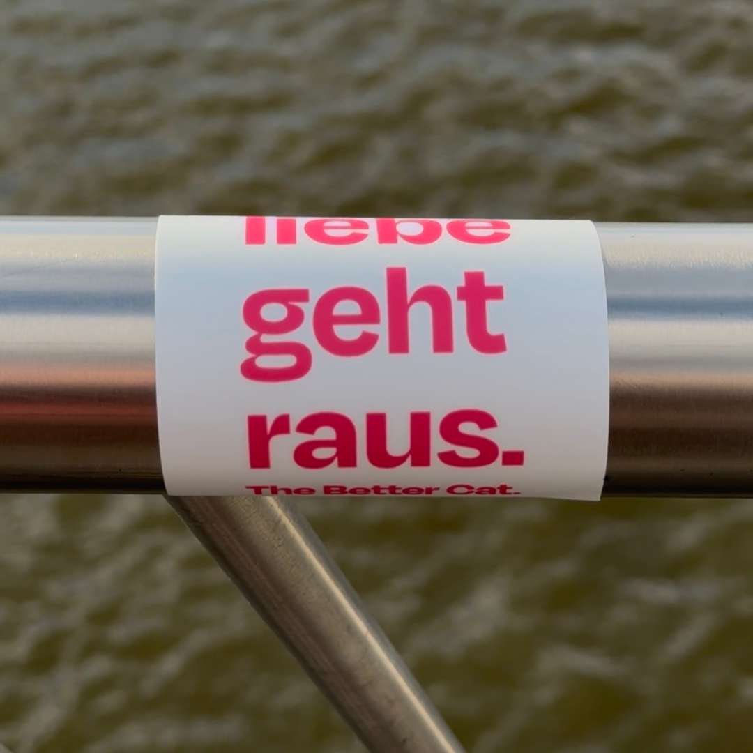 "Liebe geht Raus" Valentins Sticker