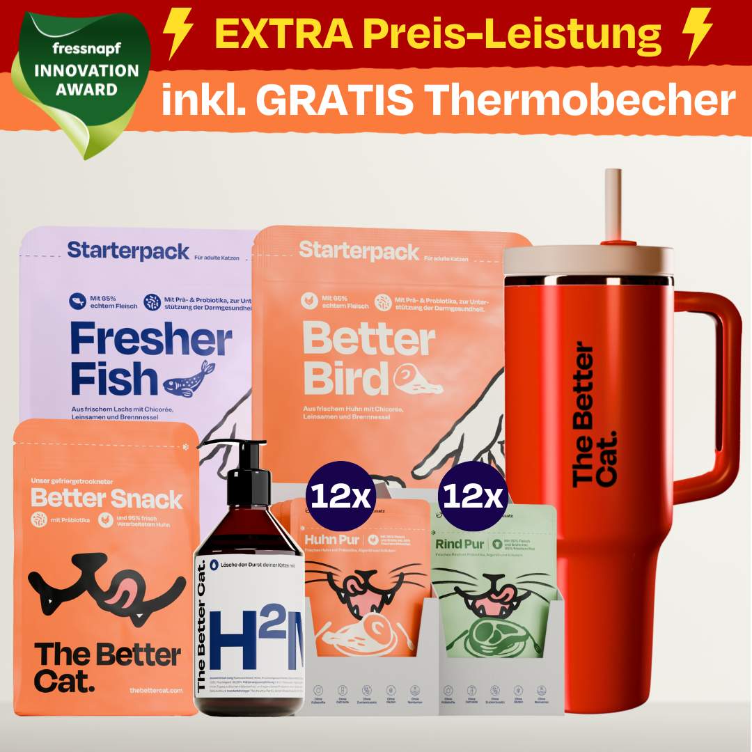 Maxi Gesundheits Starterpack inkl. GRATIS Thermobecher - Rot