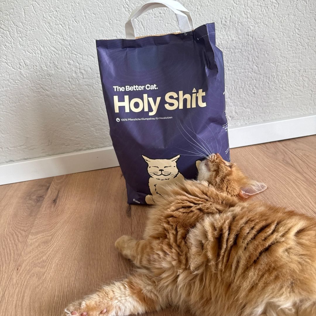 Holy Sh*t – Pflanzliche Katzenstreu