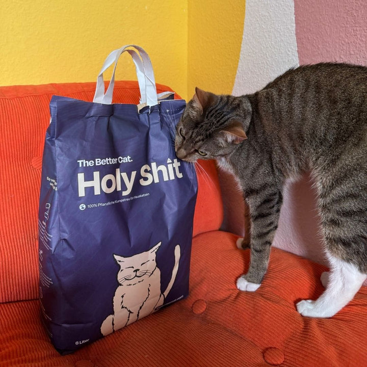 Holy Sh*t – Pflanzliche Katzenstreu