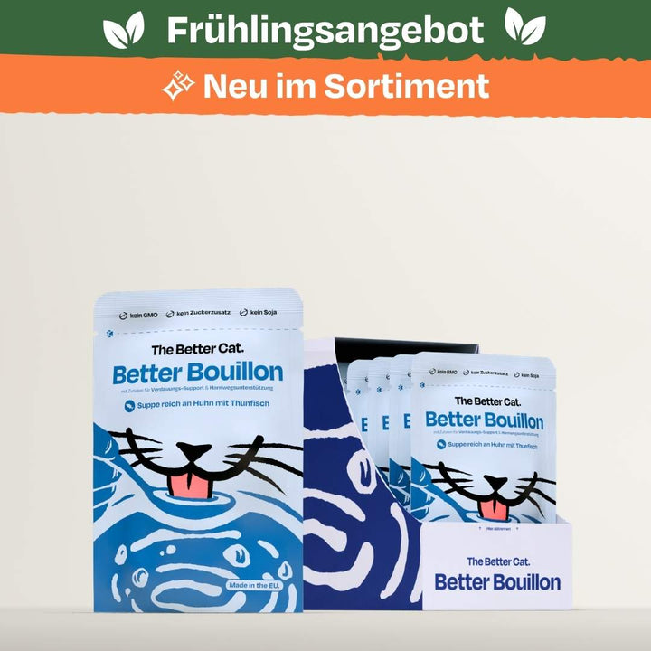14x50g Suppe reich an Huhn mit Thunfisch - Better Bouillon