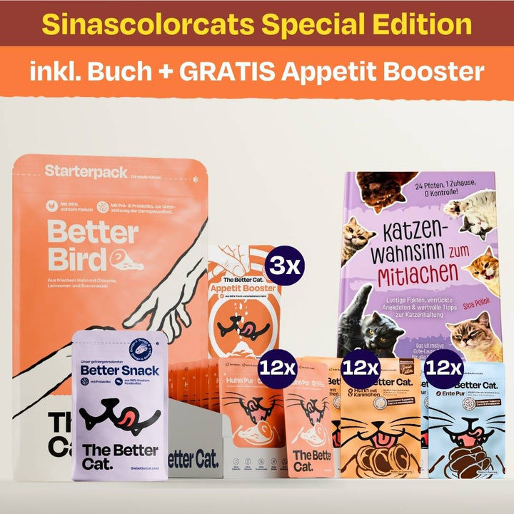 Sinas Lieblingspaket mit Buch & GRATIS Appetit Booster