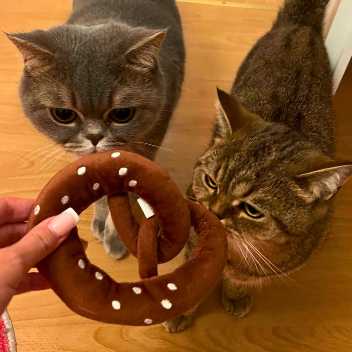 Katzenminz-Bretzel