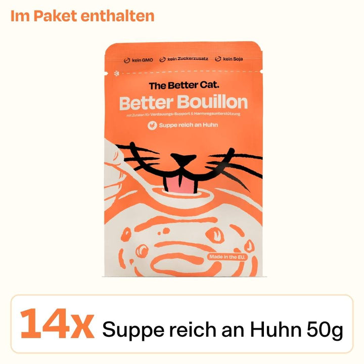 14x50g - Suppe reich an Huhn - Better Bouillon