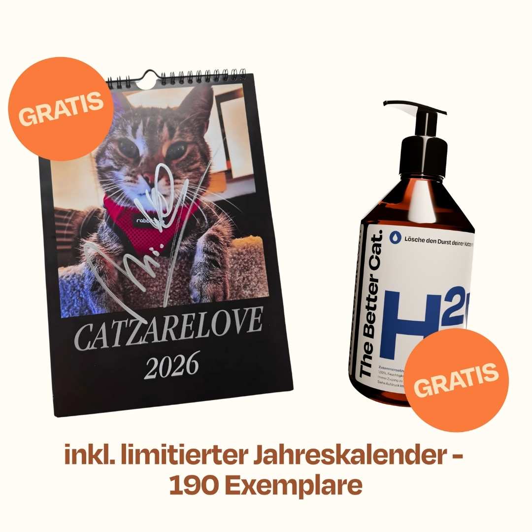 Catzarelove Bundle inkl. GRATIS Kalendar & H2Miau