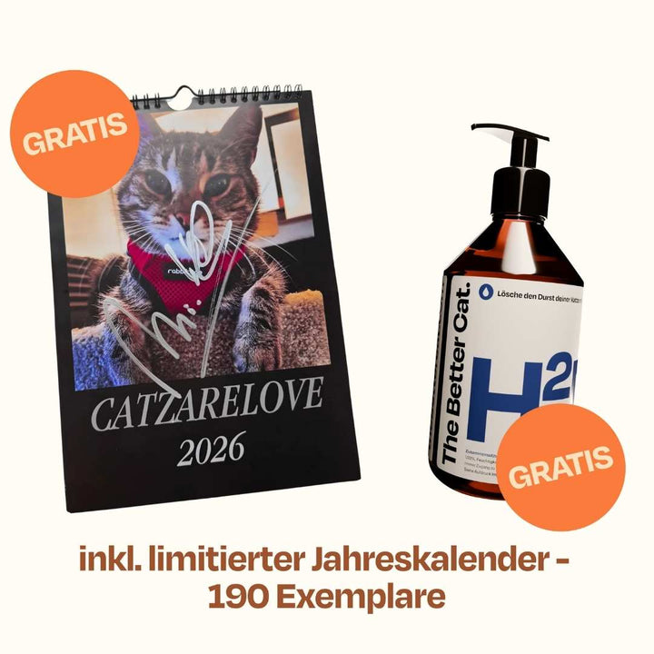Catzarelove Bundle inkl. GRATIS Kalendar & H2Miau