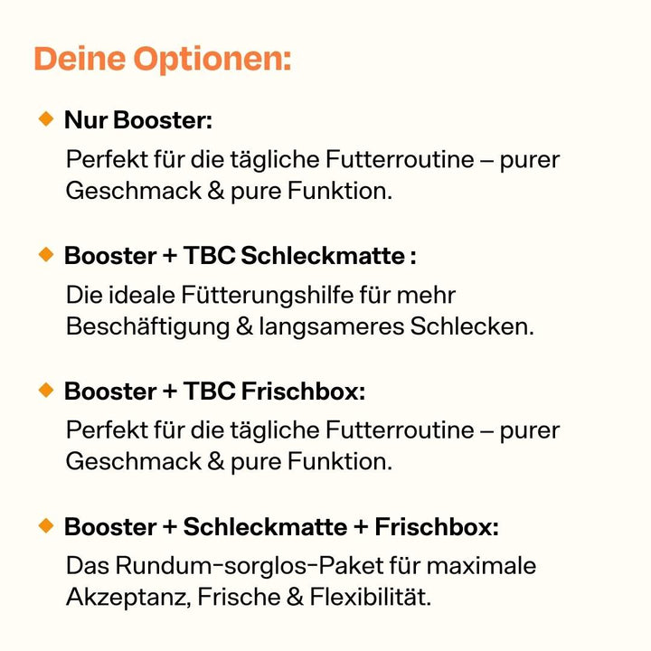 Der Appetit Booster