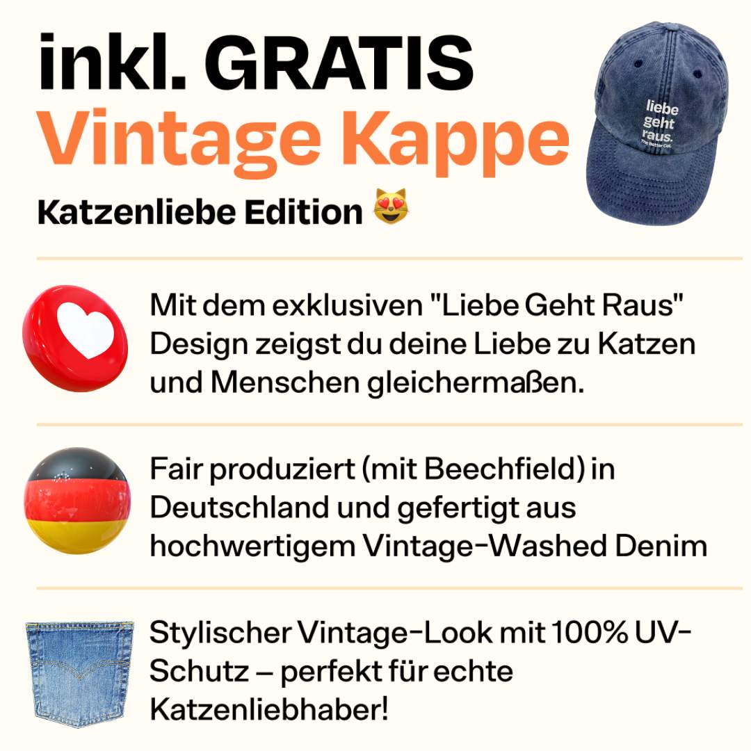 Valentins-Bundle inkl. GRATIS Vintage Kappe