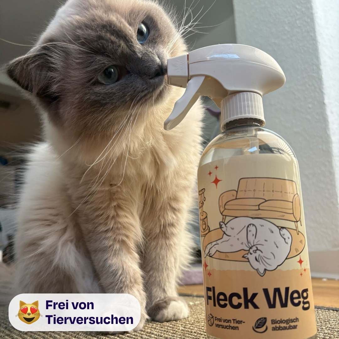 Fleck Weg - Katzenfreundlicher Fleckenentferner
