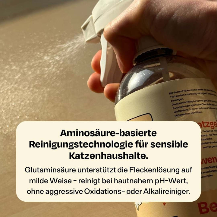 Fleck Weg - Katzenfreundlicher Fleckenentferner