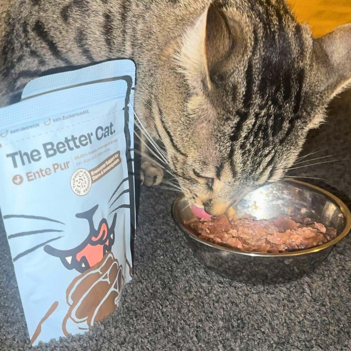 12x85g Monoprotein Ente Pur Nassfutter