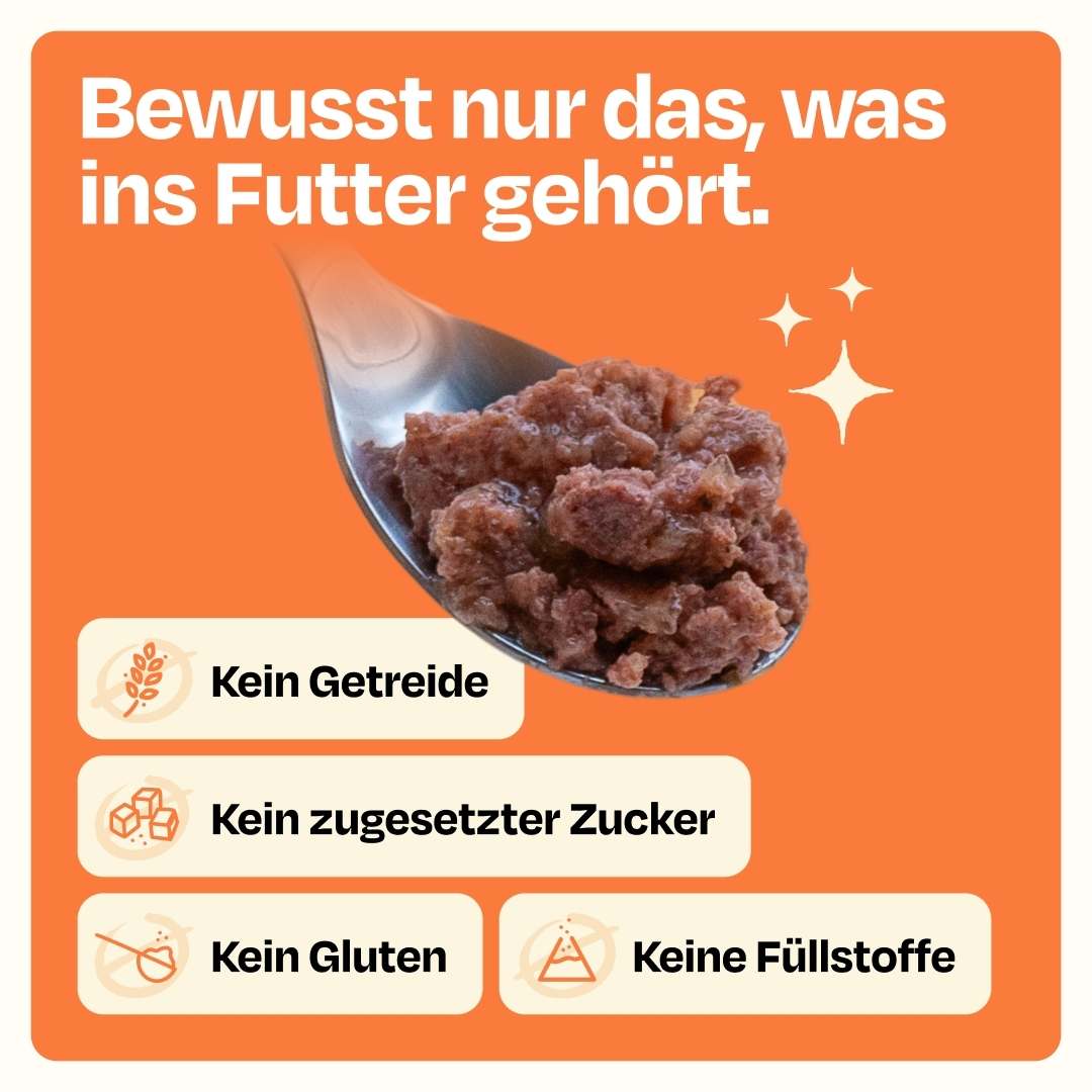 12x85g Monoprotein Ente Pur Nassfutter