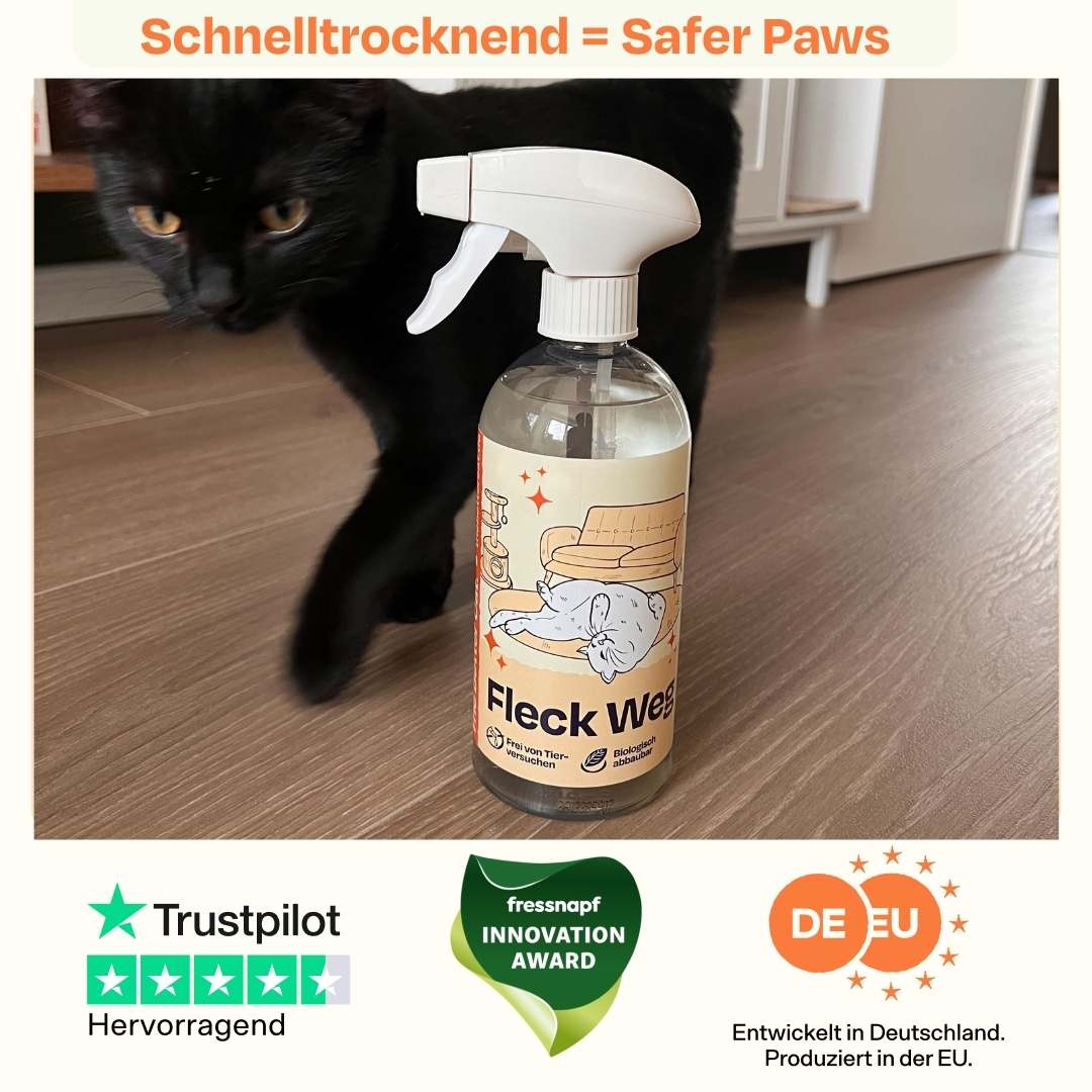 Fleck Weg - Katzenfreundlicher Fleckenentferner