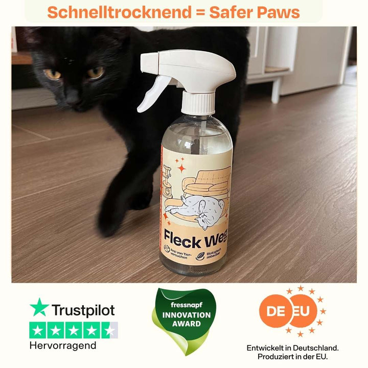 Fleck Weg - Katzenfreundlicher Fleckenentferner