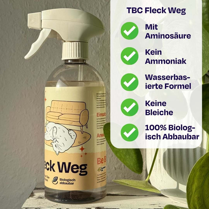 Fleck Weg - Katzenfreundlicher Fleckenentferner