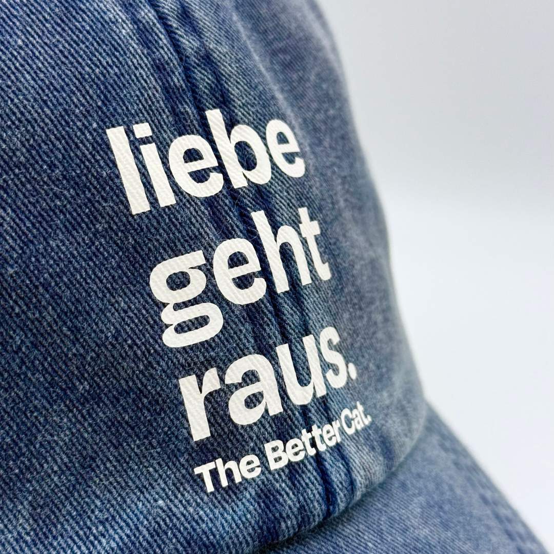 Vintage "Liebe Geht Raus" Cap