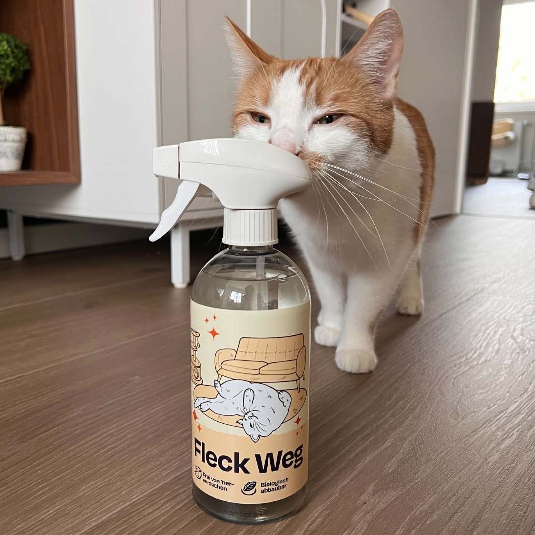 Fleck Weg - Katzenfreundlicher Fleckenentferner