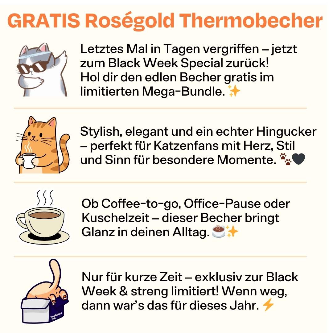 Black Week Bundle inkl. GRATIS Thermo - Roségold