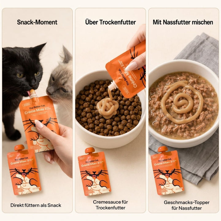 Crème Miau Schleck Snack