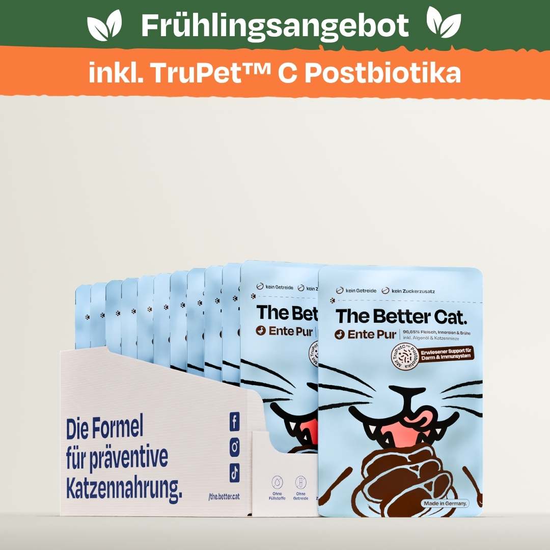 12x85g Monoprotein Ente Pur Nassfutter