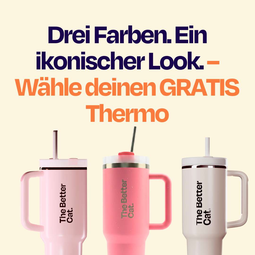 Katzenliebe Bundle inkl. GRATIS Thermo & Valentins-Magnet