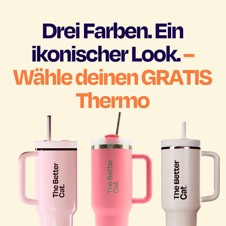 Katzenliebe Bundle inkl. GRATIS Thermo & Valentins-Magnet