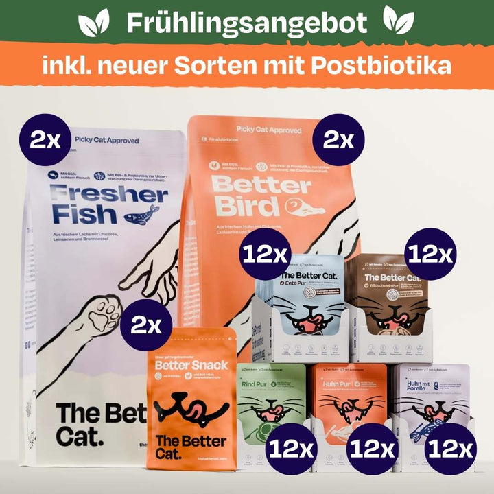 Maxi Super Sparpaket inkl. GRATIS 12x85g Wildschwein Pur