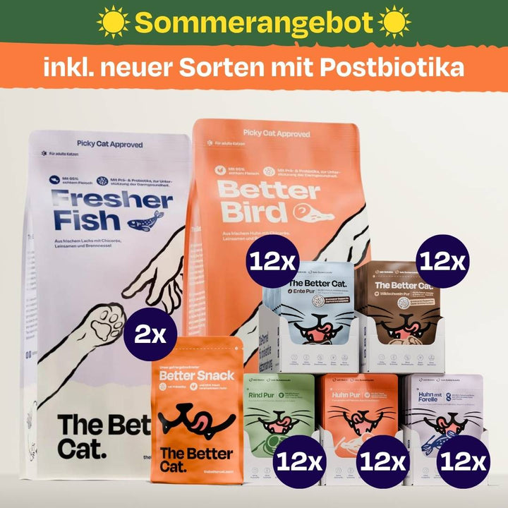 Maxi Super Sparpaket inkl. GRATIS 12x85g Wildschwein Pur