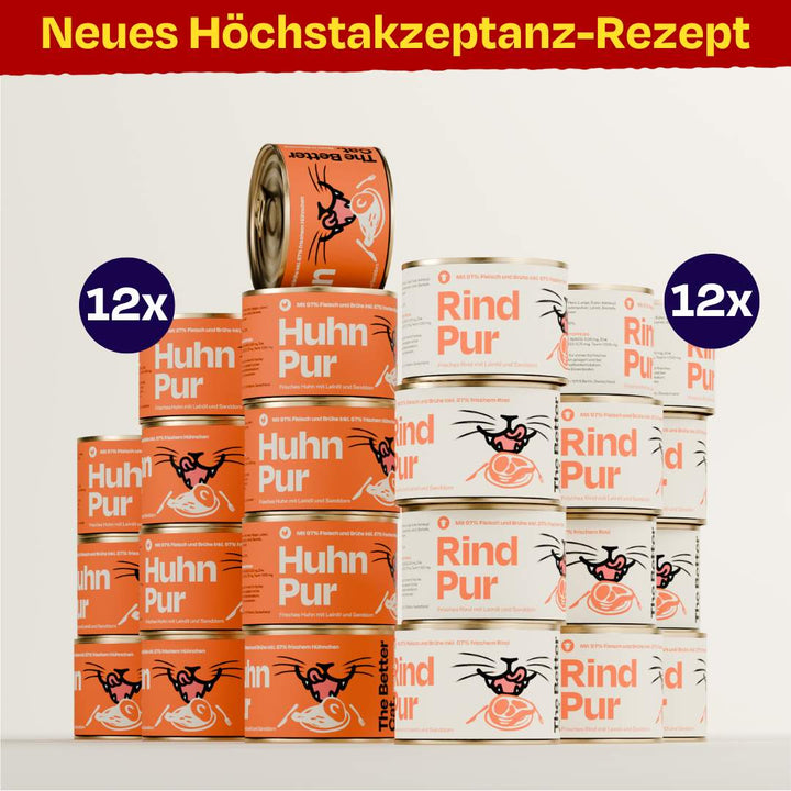 Nassfutter Volumenpaket - Dosen