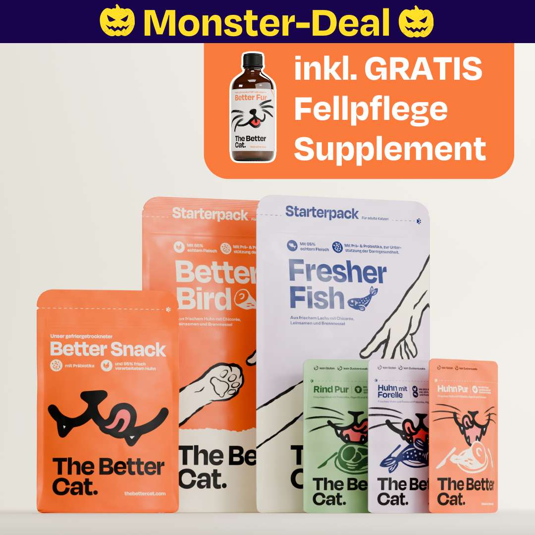 Belly-Relief Probierpack mit GRATIS Fellpflege-Supplement