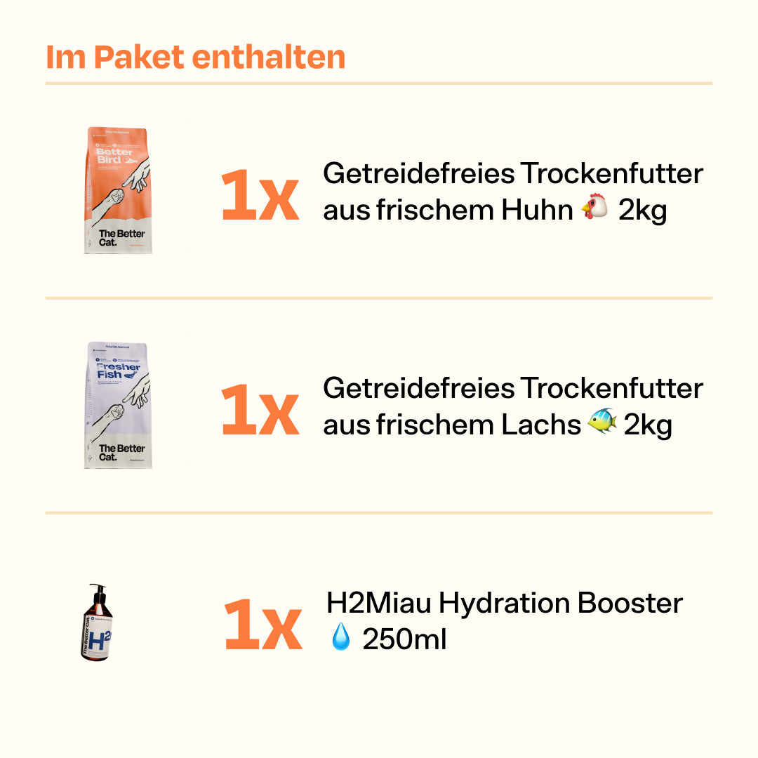Trockenfutter Hydration Pack