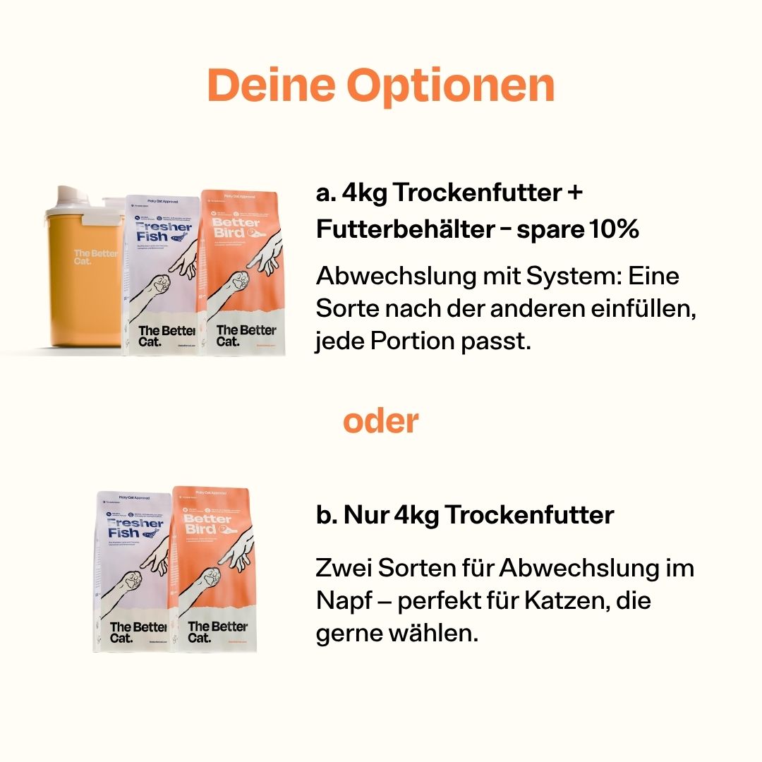 2kg Getreidefrei frisches Huhn 🐔 & 2kg frischer Lachs 🐟