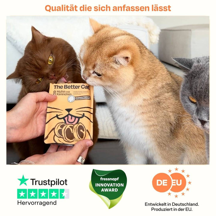 12x85g Huhn MIt Kaninchen Nassfutter