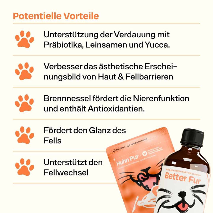 Belly-Relief Probierpack mit GRATIS Fellpflege-Supplement